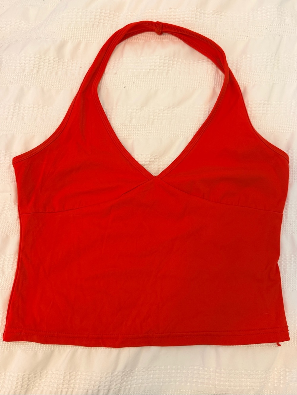 Amazon Red Halter Tank Top